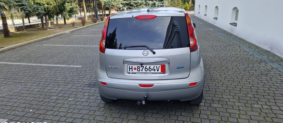 Nissan Note cena 14999 przebieg: 219000, rok produkcji 2011 z Swarzędz małe 562